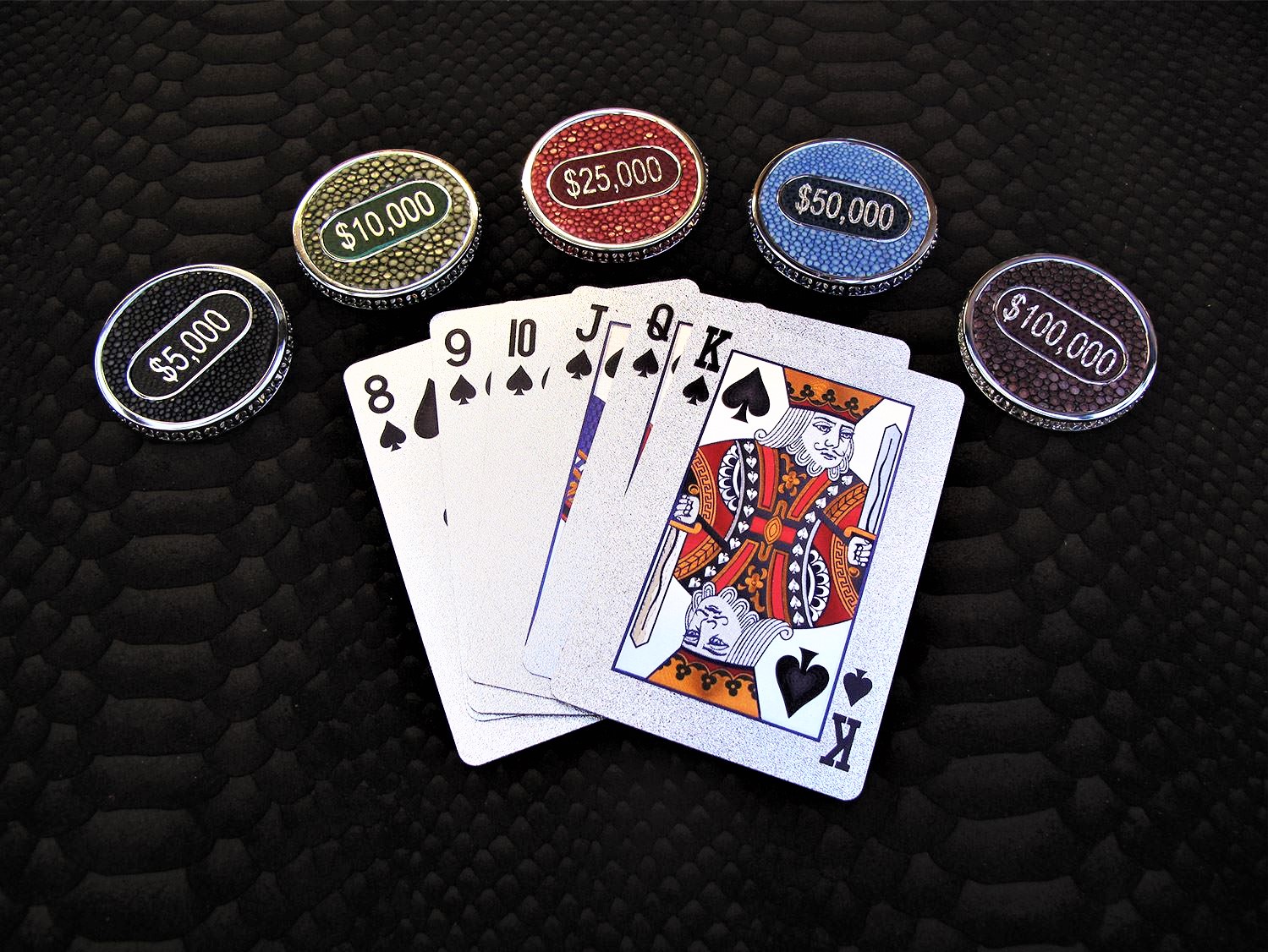 Geoffrey Parker Luxury Poker Chip Set